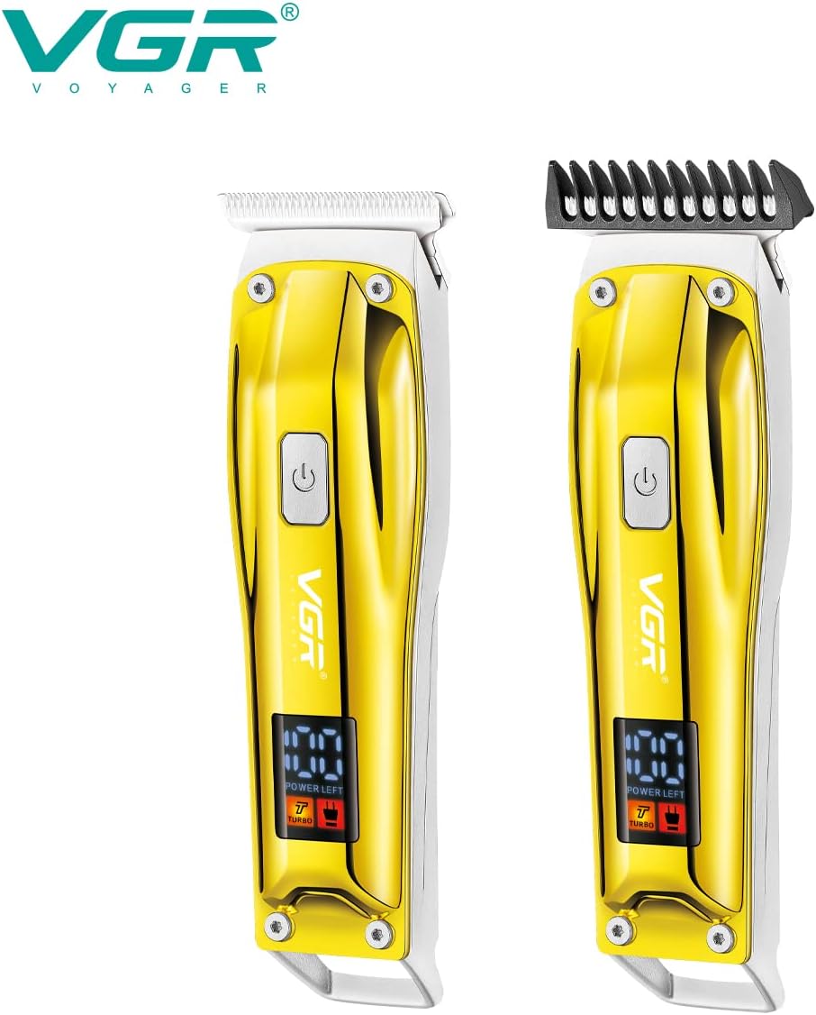 VGR Hair Trimmer , Gold - V-956