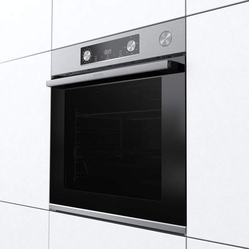 Gorenje Built-in Oven with Grill 77 Liter , Black Stainless Steel - BSA6737E15X