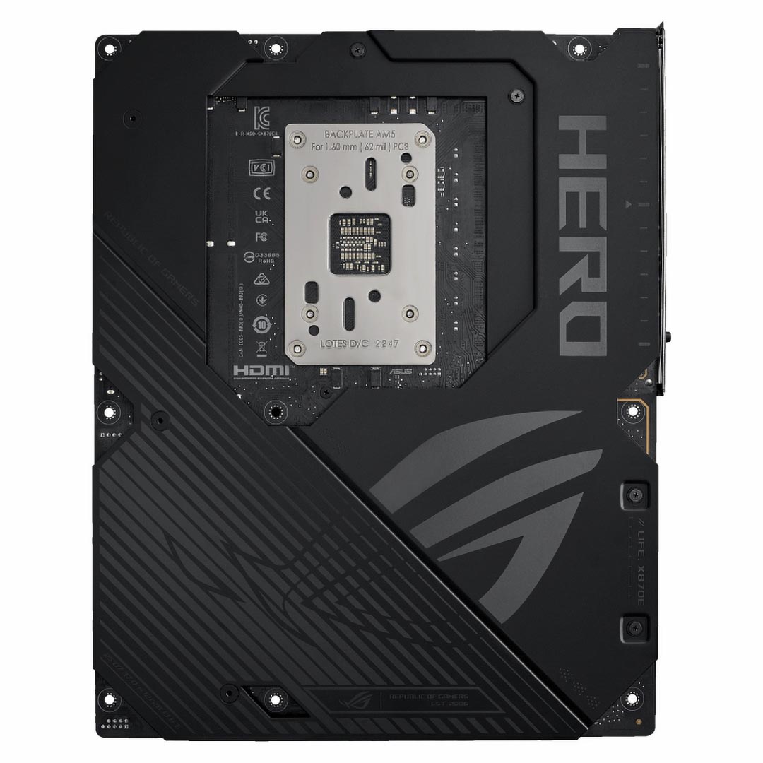 Asus ROG Crosshair X870E Hero Motherboard , AMD ATX Black