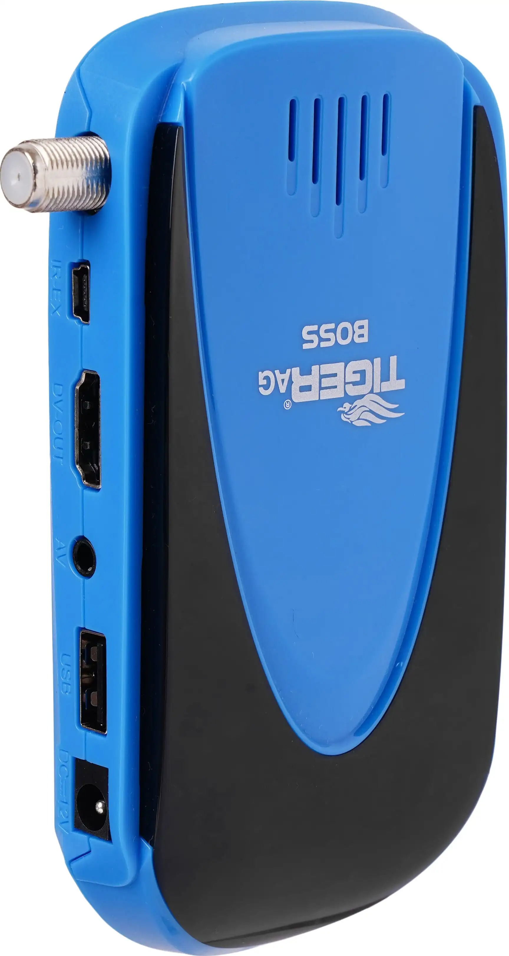Tiger Boss V2 Receiver , 4K UHD , Blue