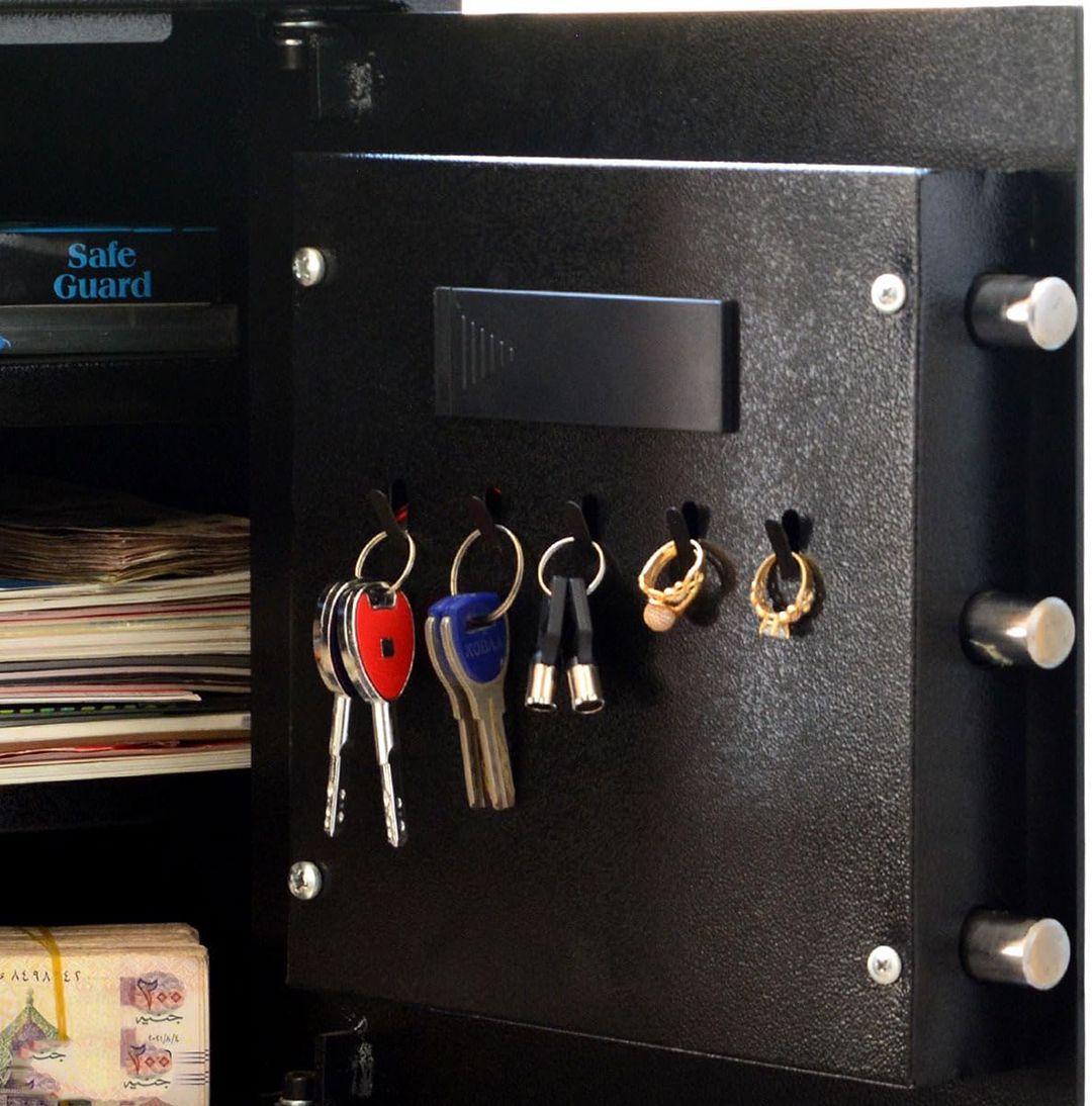 Safety Tech Digital Electronic with Keys Safe Box ,40 Liter ,Black - GN40 BLT3