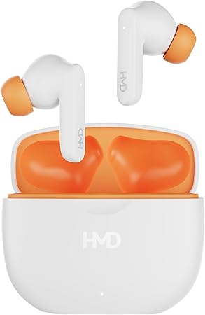 HMD DUB P70 Earbuds , with Environmental Noise Cancellation , White