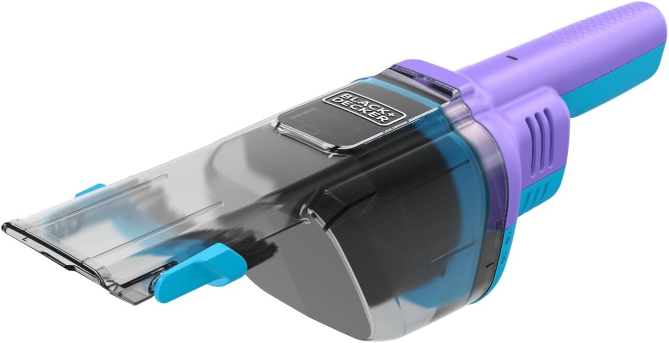 Black + Decker Handheld Vacuum Cleaner , Blue Purple - NVD220BP-GB
