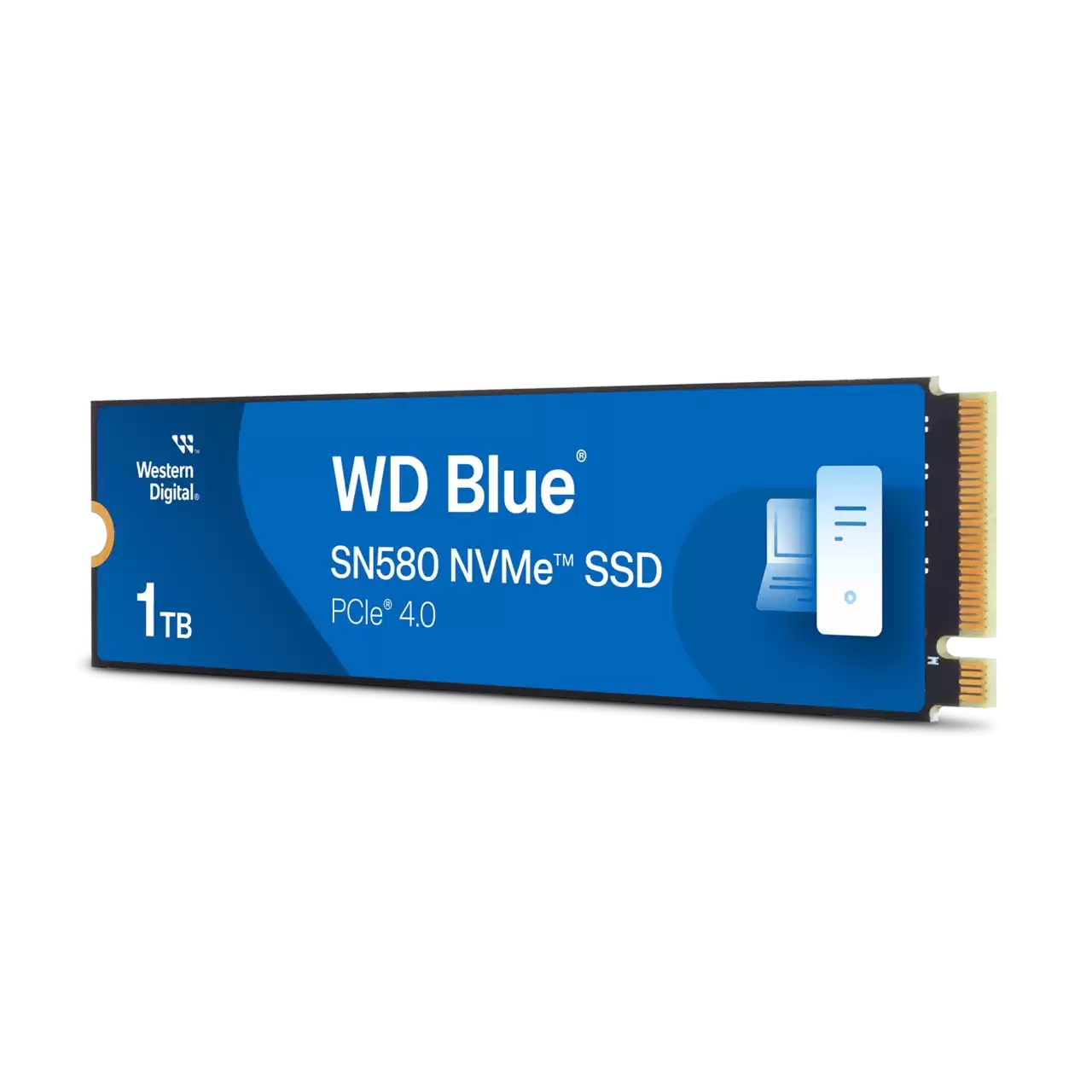 هارد SSD داخلي ويسترن ديجيتال ديجيتال بلو SN580 ، سعة 1 تيرا بايت - WDS100T3B0E
