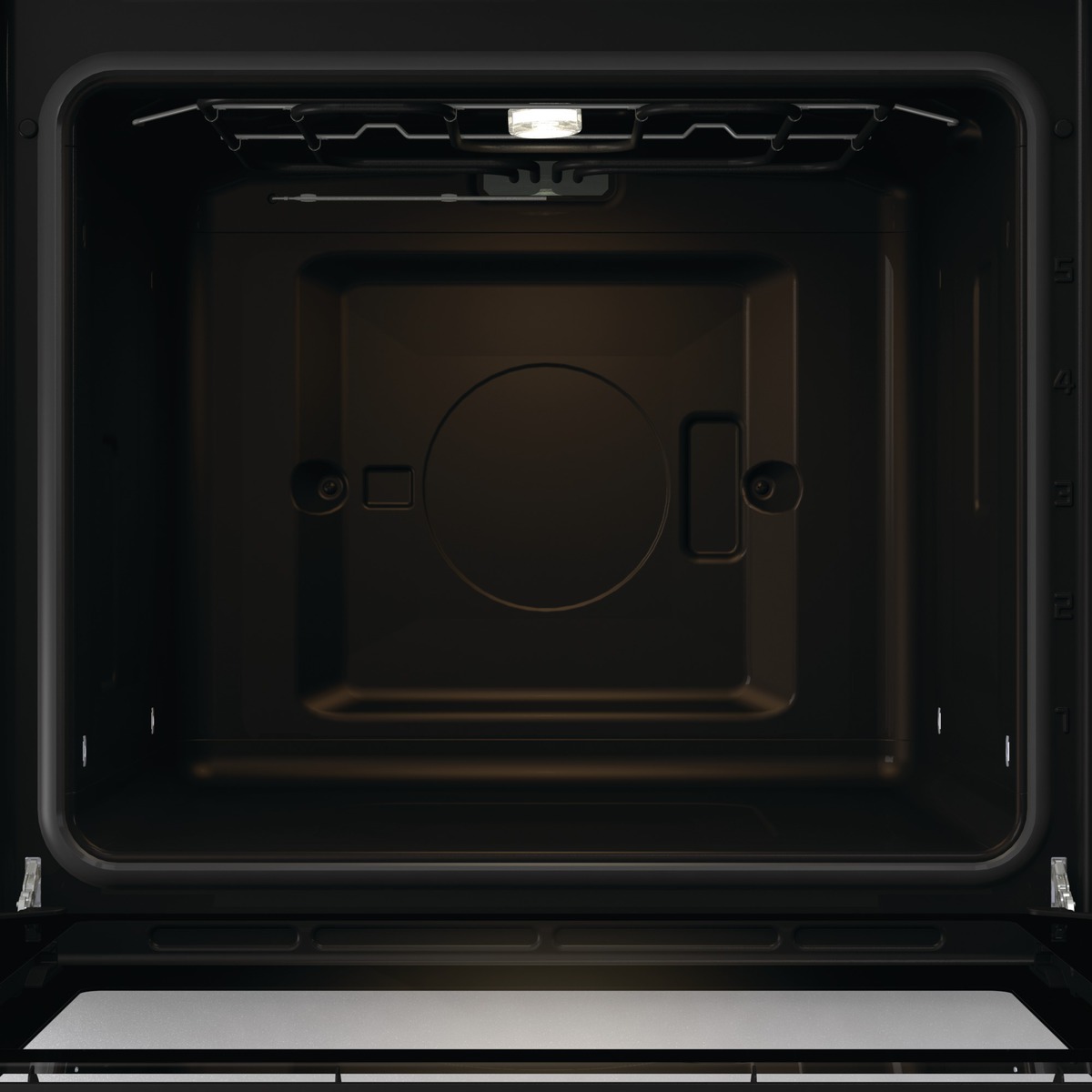 Gorenje Built-In Electric Oven with Grill , 60 Centimeter 84 Liter 3000 Watt , Black Stainless Steel - BO6712E02XK