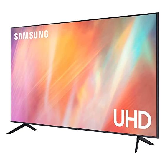 شاشة تلفزيون سمارت سامسونج ، مقاس 55 بوصة ، ليد ، دقة 4K UHD ، بريسيفر داخلي