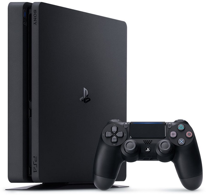 Sony PlayStation 4 Slim 500 GB ,1 Controllers ,Black