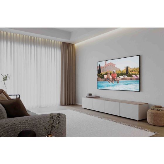 شاشة تلفزيون سمارت سامسونج ، مقاس 75 بوصة ، ليد ، دقة 4K UHD ، بريسيفر داخلي