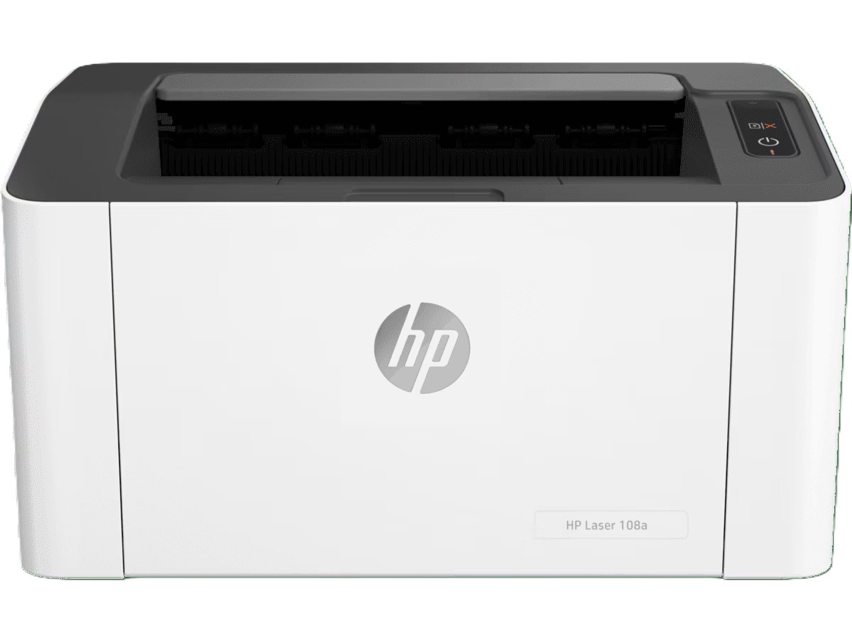 طابعة ليزر اتش بي ليزرجيت 108a ، ابيض - 4ZB79A