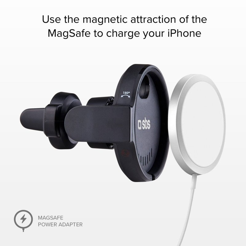 Sbs Mobile Car Holder for Smartphones , Black