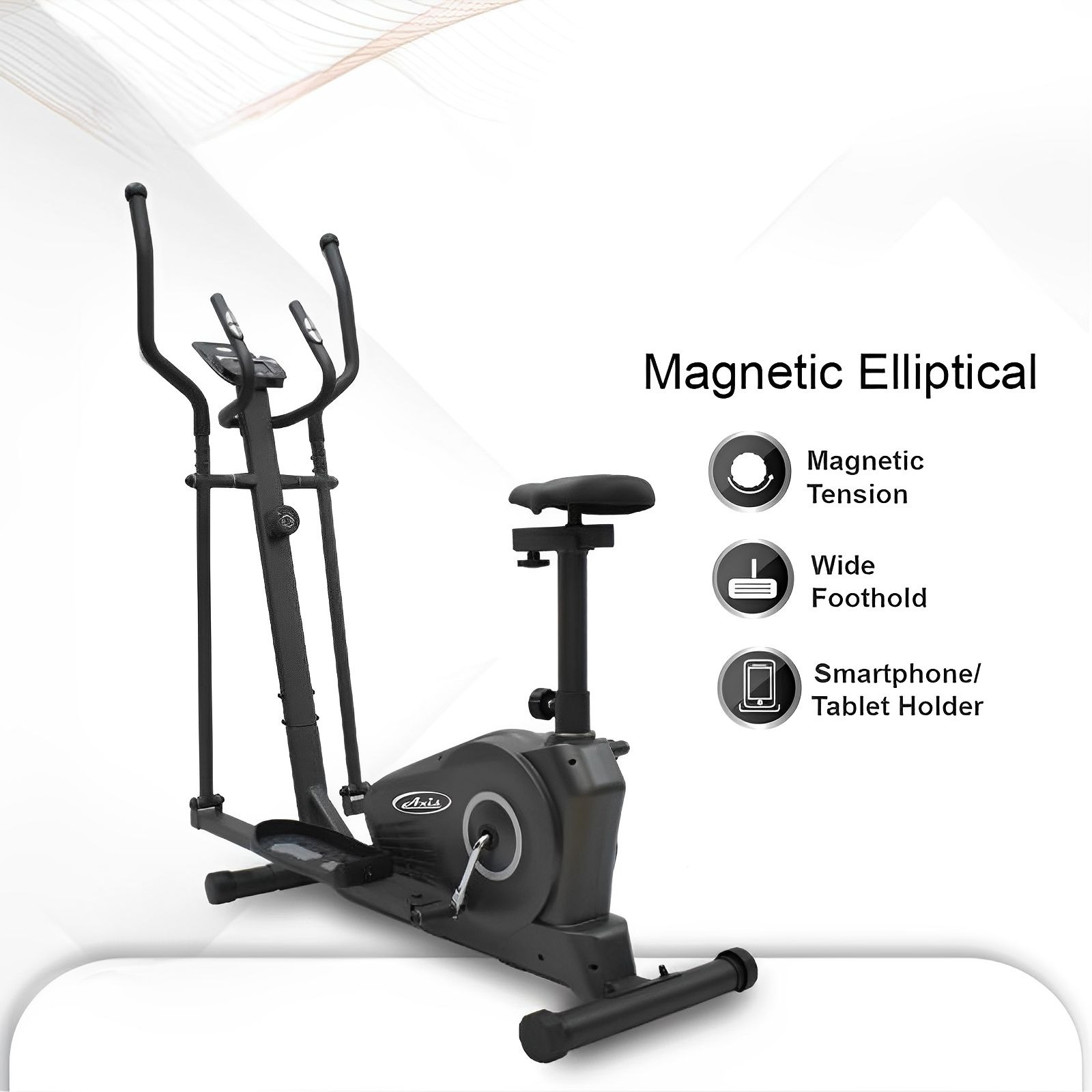 Axis Elliptical , 150 Kilogram Black