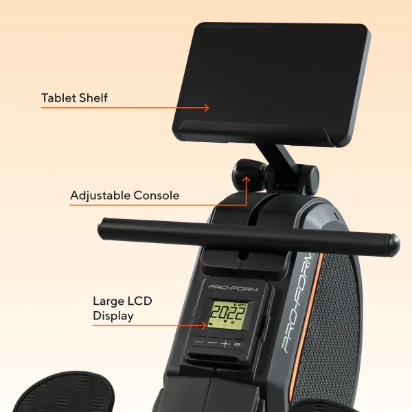 Proform 550R Smart Rowing Machine , 115 Kilogram Black