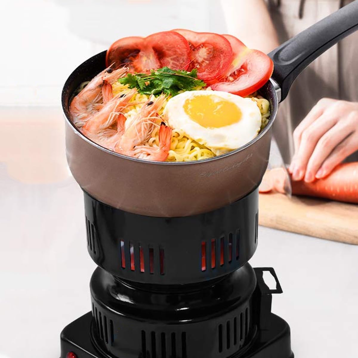 City Electric Charcoal Burner Black - HMA-1017