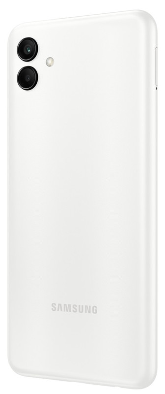 Samsung Galaxy A04 , 64 GB , 4 GB , 4G LTE , Dual-SIM - White