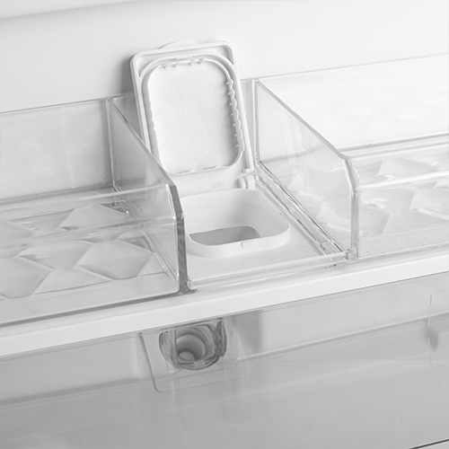 Unionaire Combi NoFrost Bottom Freezer Refrigerator , 370 Liter , Black - URN500CLBLG1ADTXHRBM