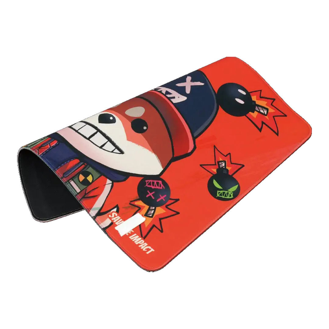 Bloody Proxy Boom Fire Gaming Mouse Pad for Mouse , Multi Color BP-45PBF