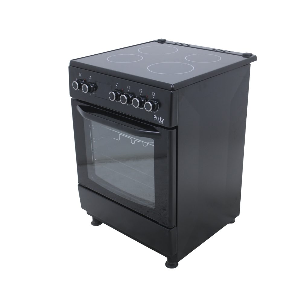 بوتاجاز كهرباء بيورتي ، عدد 4 شعلة ، اسود - VF6056XXVB