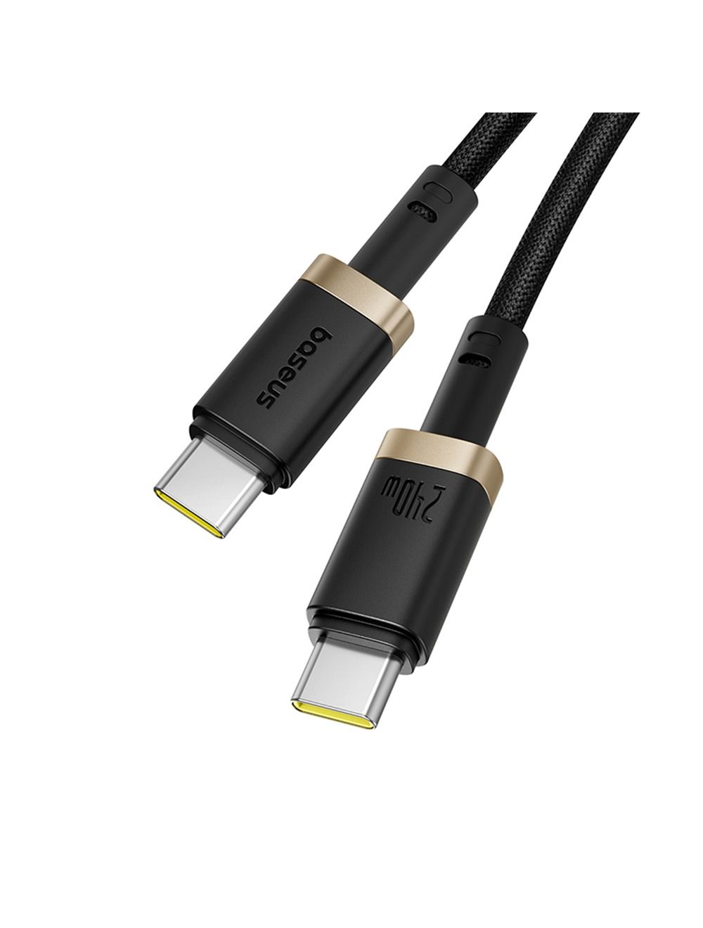 كابل شحن Type C بيسوس دورا سيريس ، طول 1 متر ، اسود وذهبي - P10377803U03-00