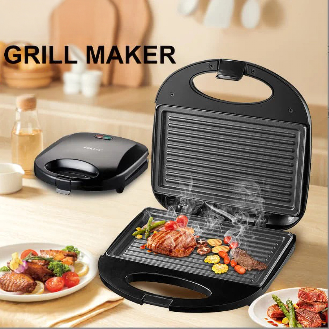 Sokany Electric Grill , 800 Watt , Black - SK-08110