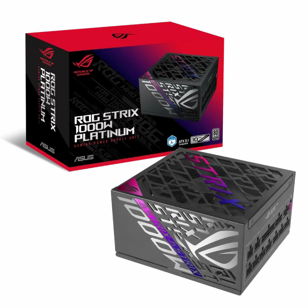 Asus ROG Strix Platinum Power Supply 240 Volt , Black - 90YE00W1-B0NA00