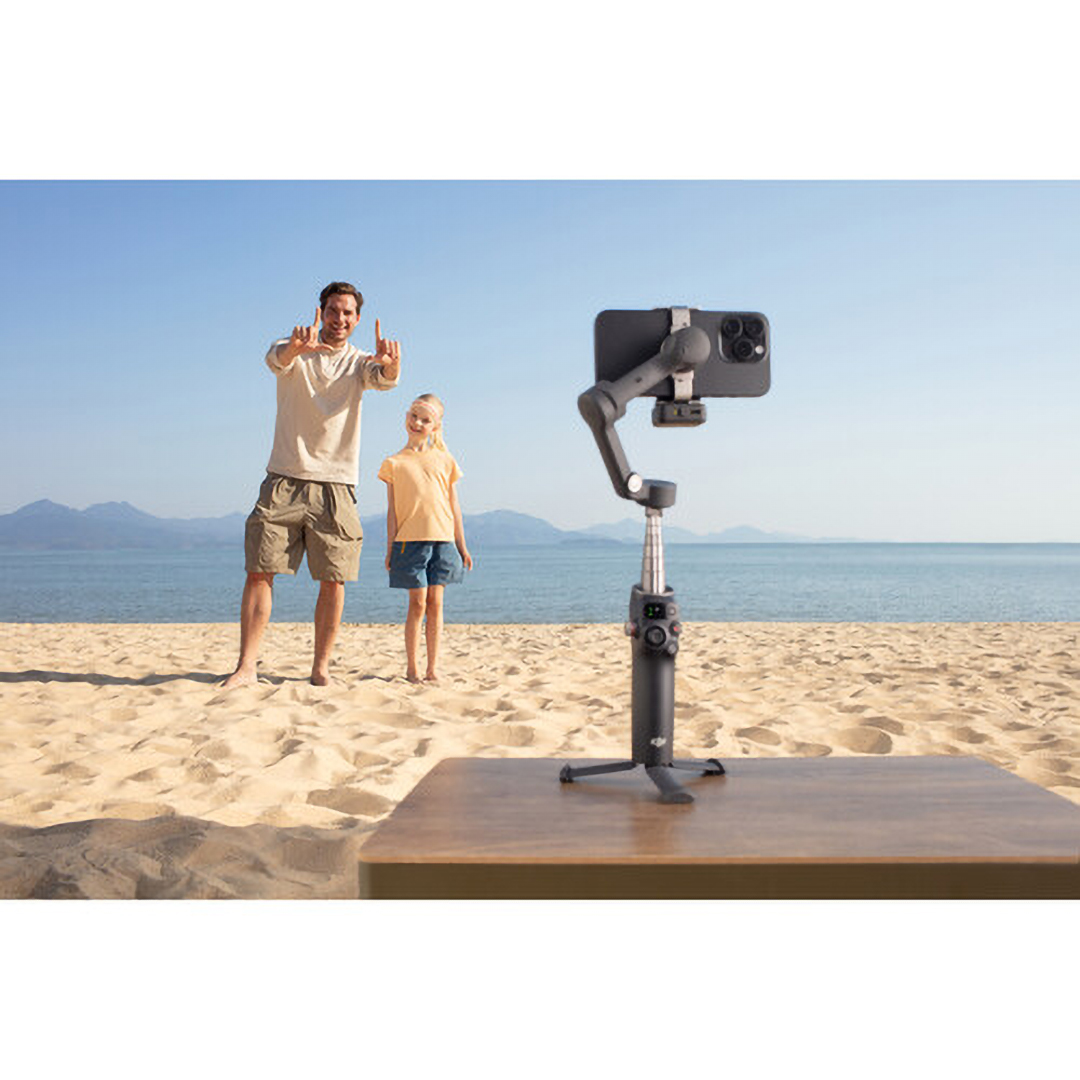 Dji Osmo Mobile 7P Smartphone Gimbal forsmartphones up to 3.3″ wide Dark Gray