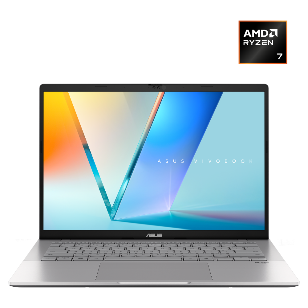 لاب توب اسوس فيفو بوك S14 ، معالج ايه ام دي رايزن AI 5 330 14 بوصة ، هارد 512 جيجا بايت SSD ، رام 16 جيجا بايت ، كارت شاشة ايه ام دي راديون جرافيكس ،ويندوز 11 - رمادي مطفي