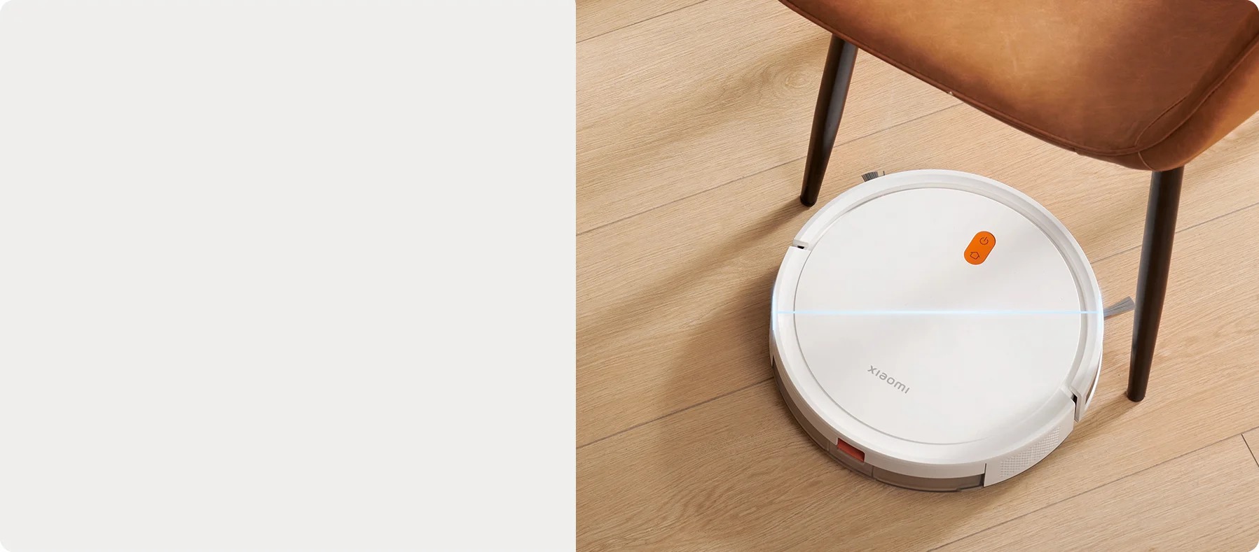 Xiaomi E5 Robotic Vacuum Cleaner , 2600 mAh White