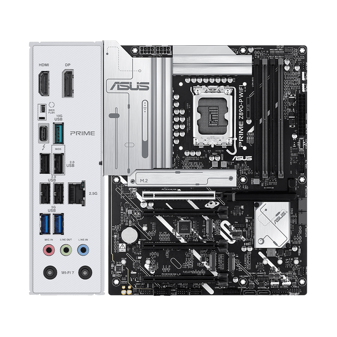 Asus PRIME Z890-P WIFI Motherboard , Intel Black