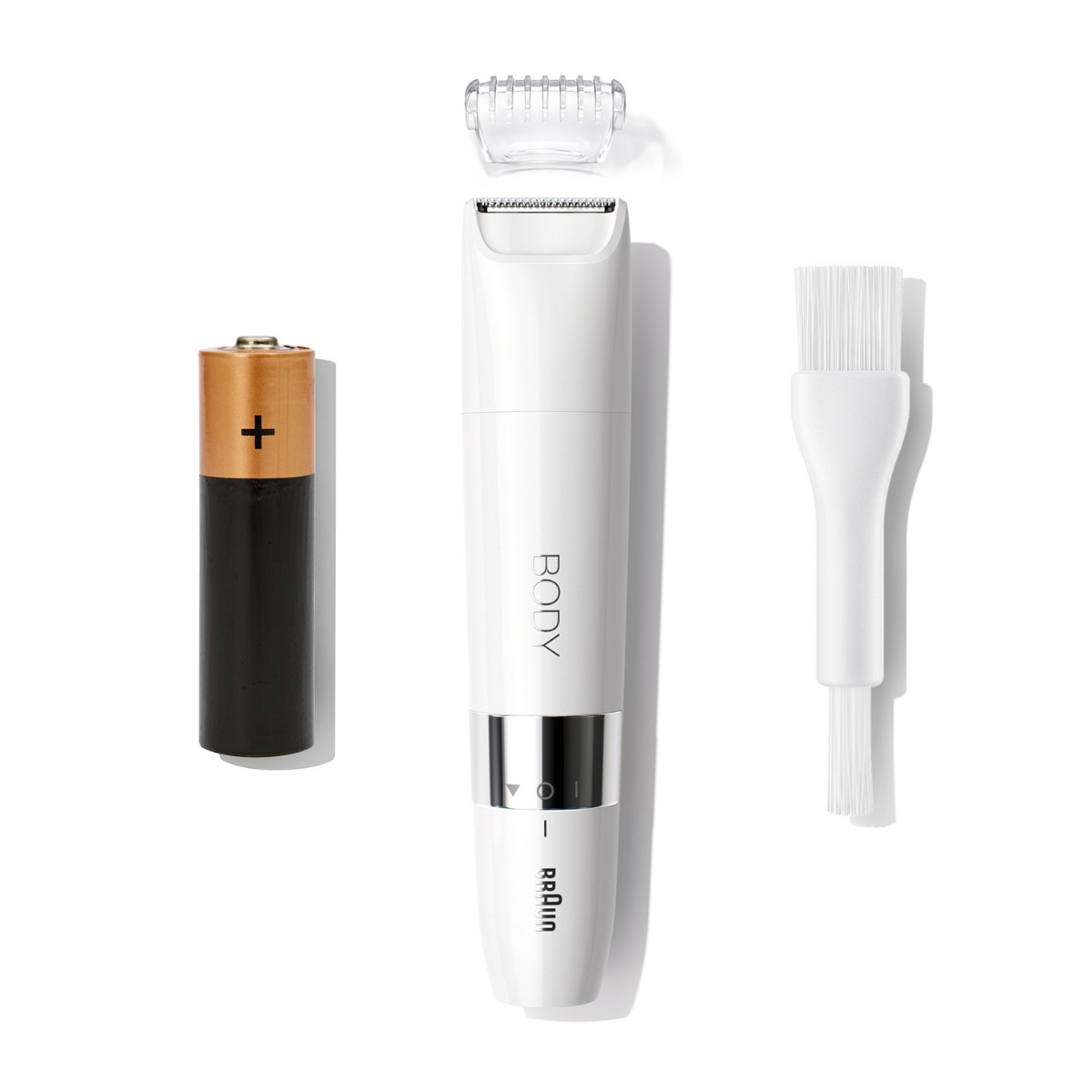 Braun Hair Trimmer , White - BS1000