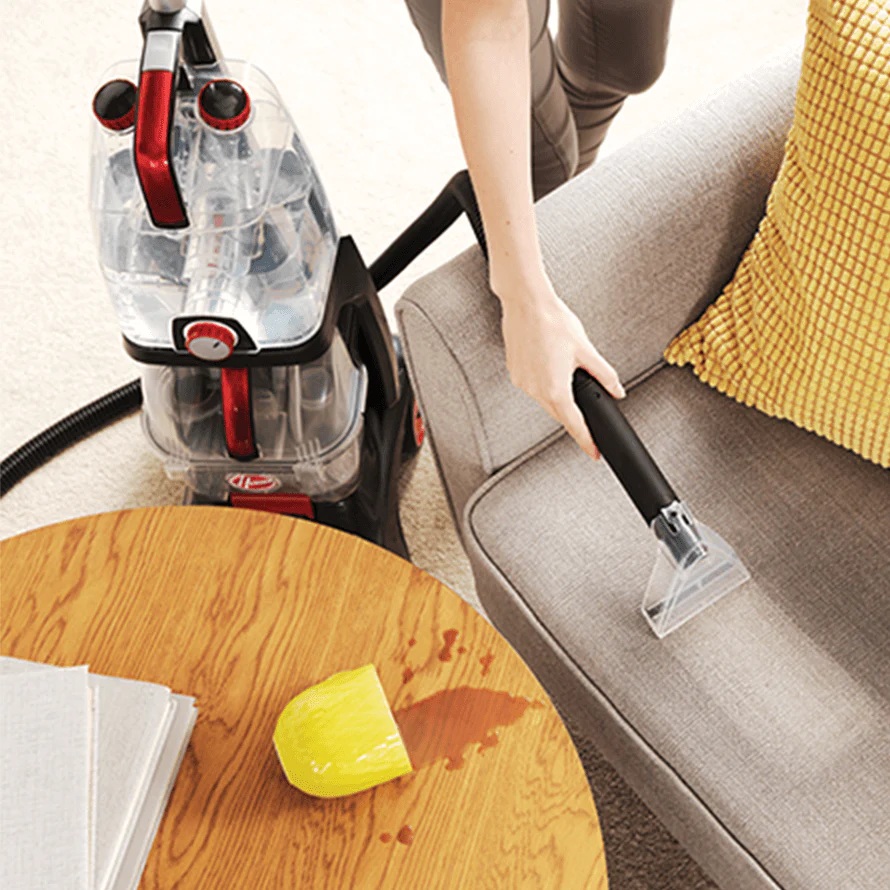 Hoover Power Scrub Elite Carpet Cleaner Black Red - CWGDH012