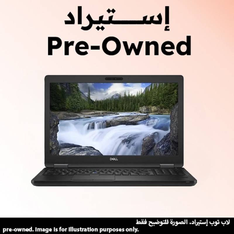 Dell Latitude 5580 Pre-owned Laptop ,Intel Core i7-7820HQ ,256 GB SSD ,8 GB ,Intel HD 630
