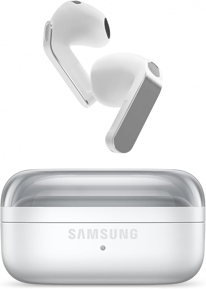 Samsung Galaxy Buds 4 Earbuds , Active Noise Cancellation , White