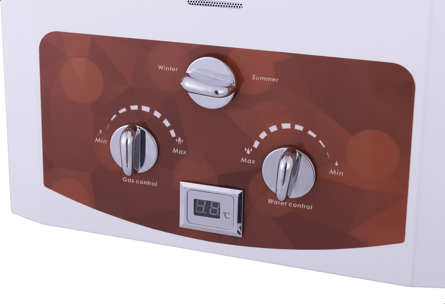Fagor Digital Gas Water Heater , 10 Liter White - FMH10NGW