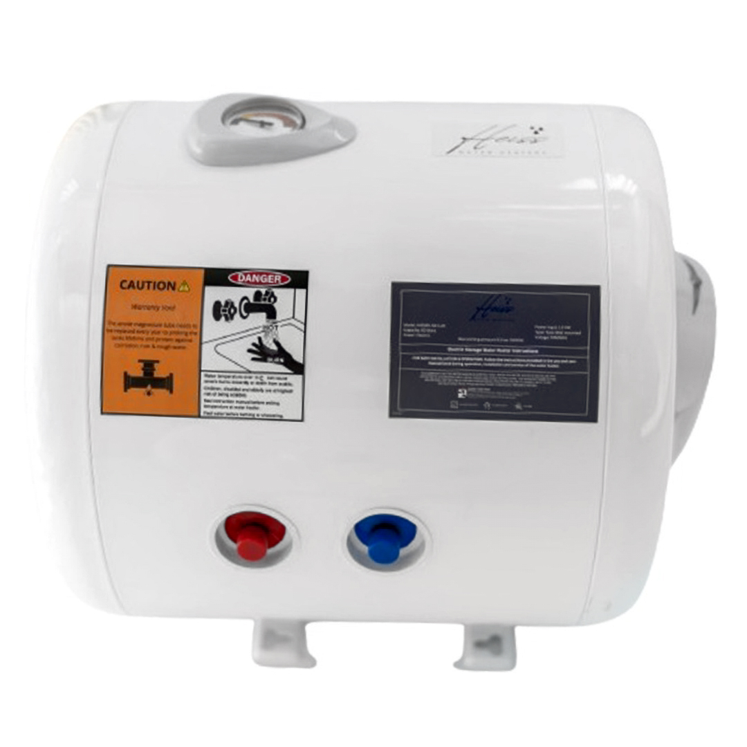 Heiss Electric Water Heater , 50 Liter White - HEWH-50-1.2K