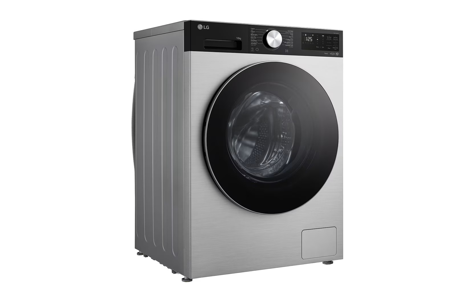 LG Inverter Front Load Washing Machine , 10 kg , Essence Silver - F4X5RYG23