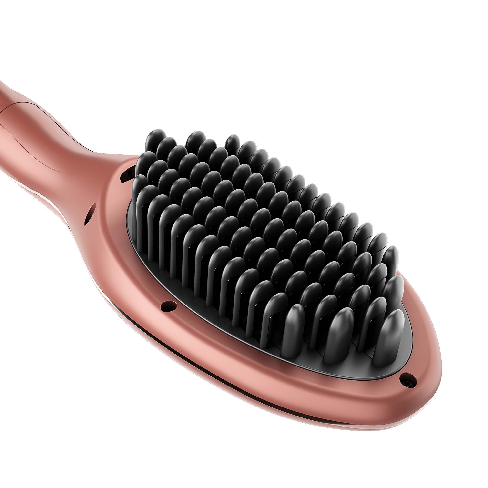Rush Brush Hair Straightener 230 Celsius , Rose Gold - S3