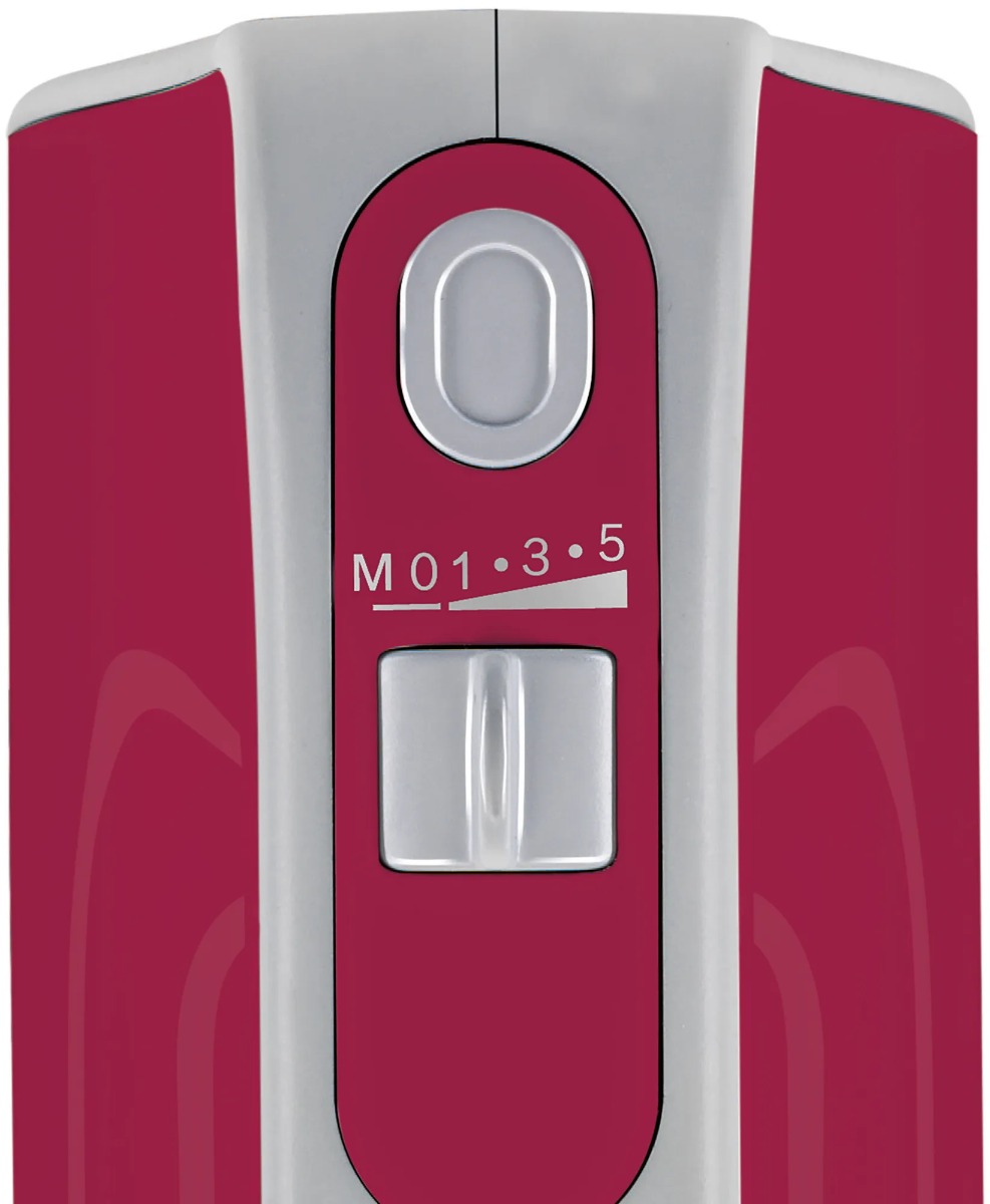 Bosch Styline Colour Hand Mixer 500 Watt Red - MFQ40304