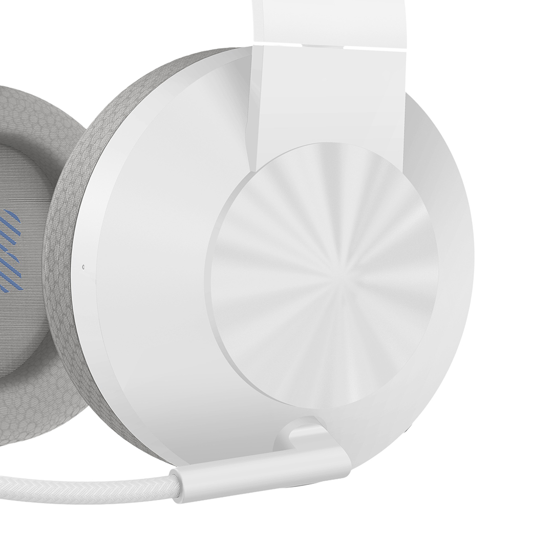 Lenovo Legion H600 Wired and Wireless Gaming Headset with Microphone , White Grey