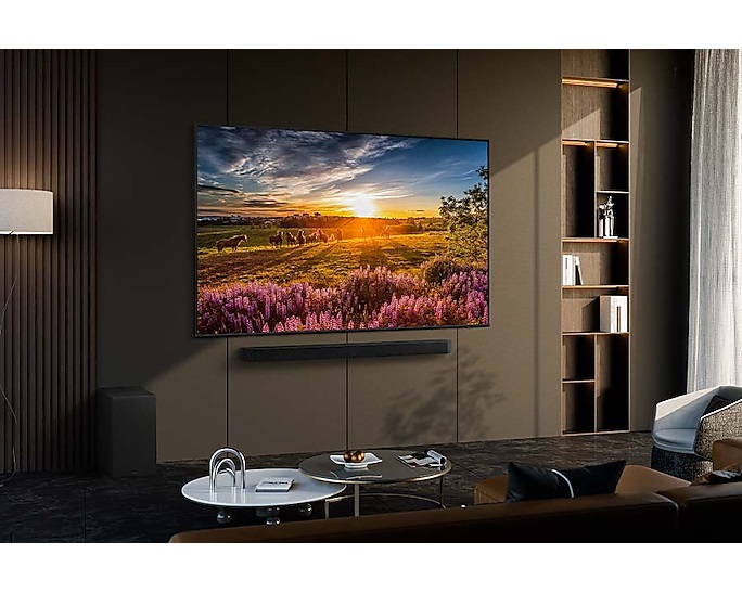 Samsung 75 Inch Smart TV , 4K UHD QLED Built-In Receiver