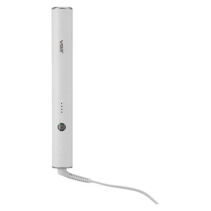 VGR Professional Electric Hair Straightening Comb 200 Celsius , White - V-586