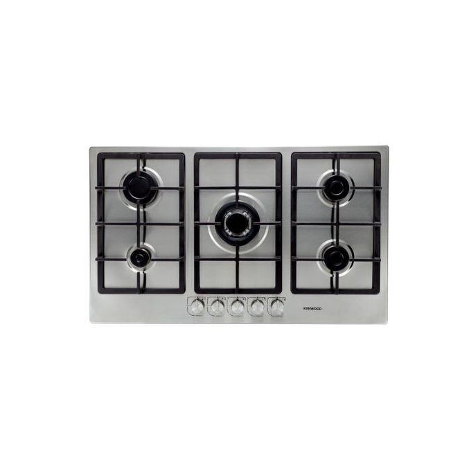 Kenwood Built-In Pyramids Hood , 90 Centimeter , Stainless Steel - HOD90.45SS with Kenwood Built-in Gas Oven, 60CM - OVG60SS, with Kenwood Built-in Gas Hob, Full Safety - HOB90SS
