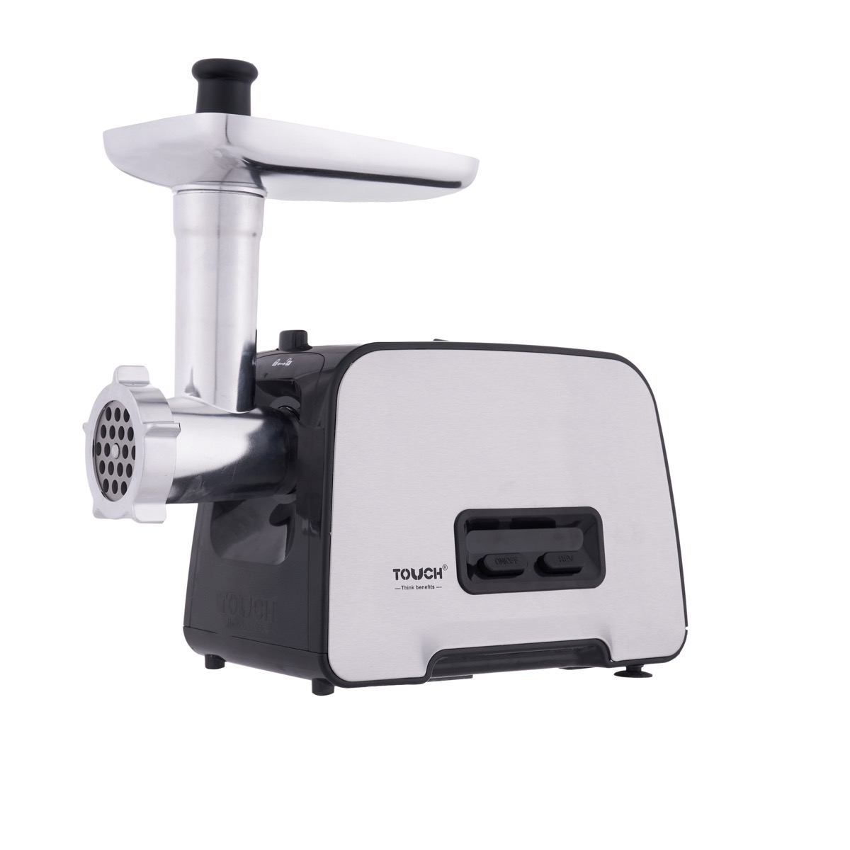 Touch El Zenouki EXTREAM PLUS Meat Mincer with Attachments 2500 Watt , Stainless Steel - 40560