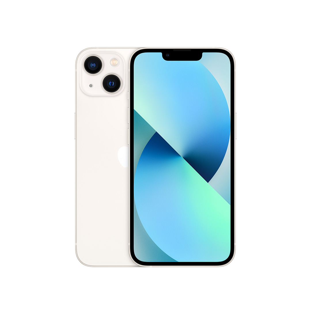 Apple iPhone 13 , 128 GB , 4 GB , 5G , Single SIM - Starlight