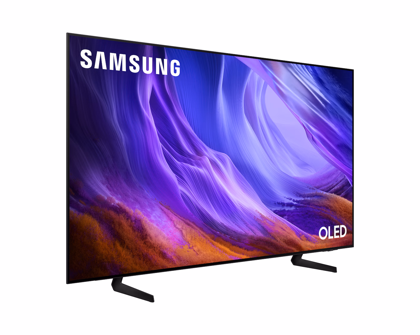 شاشة تلفزيون سمارت سامسونج ، مقاس 77 بوصة ، OLED ، دقة 4K UHD ، بريسيفر داخلي - QA77S85HAEXEG