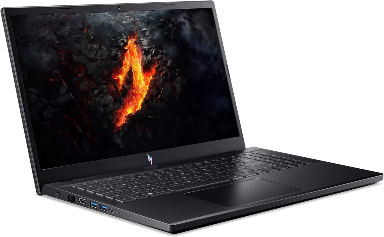 لاب توب ايسر نيترو V 15 - ANV15-41-R6WA ، معالج ايه ام دي رايزن 5 7535HS 15.6 بوصة ، هارد 512 جيجا بايت ، رام 8 جيجا بايت ، كارت شاشة انفيديا جي فورس RTX 3050 ،ويندوز 11 - اسود