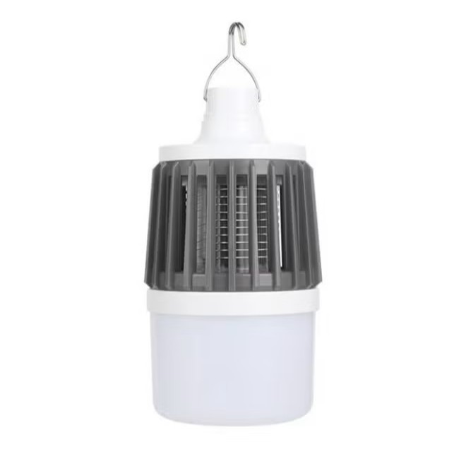 Generic Rechargeable Insect Killer , White Gray - NF-858