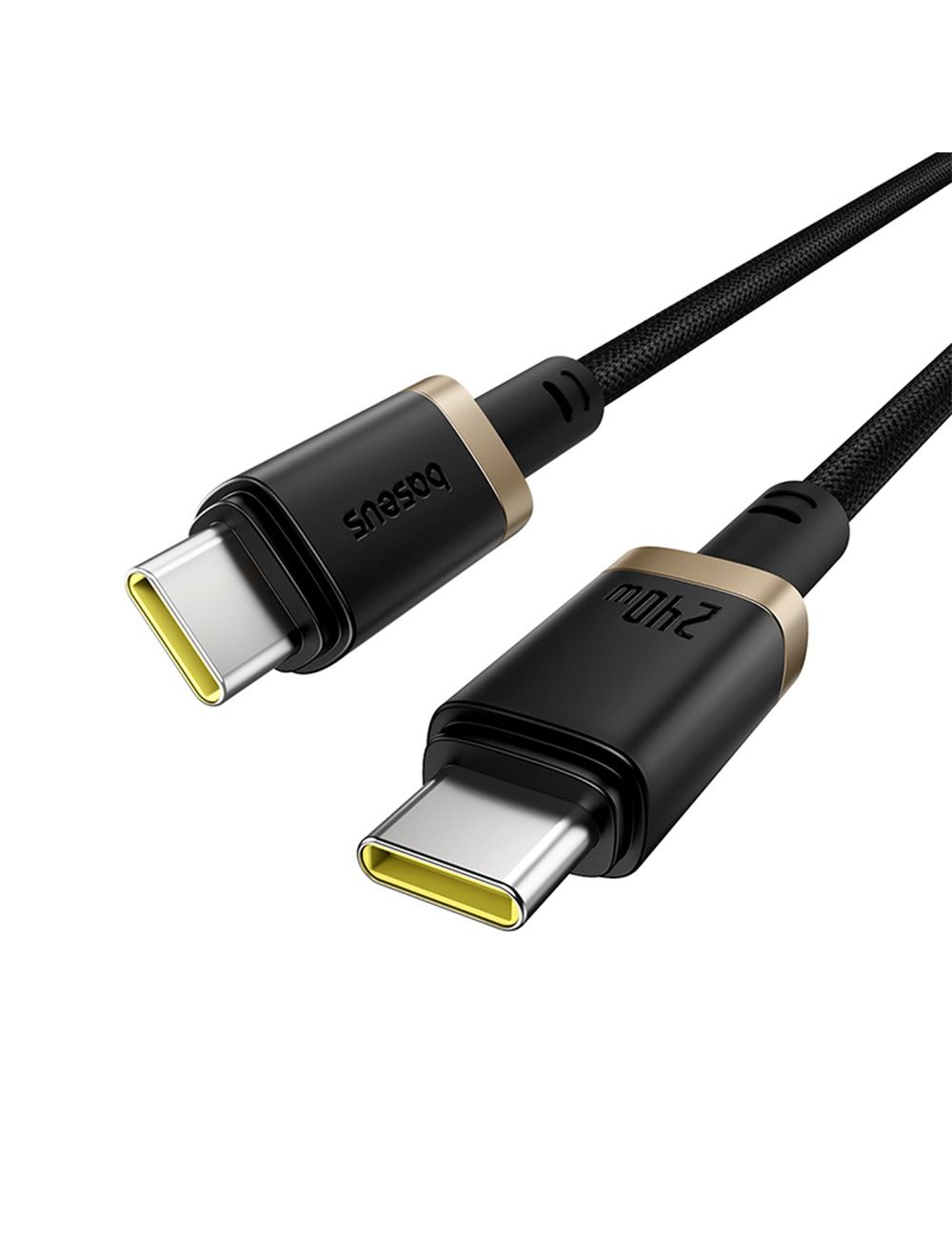 كابل شحن Type C بيسوس دورا سيريس ، طول 1 متر ، اسود وذهبي - P10377803U03-00