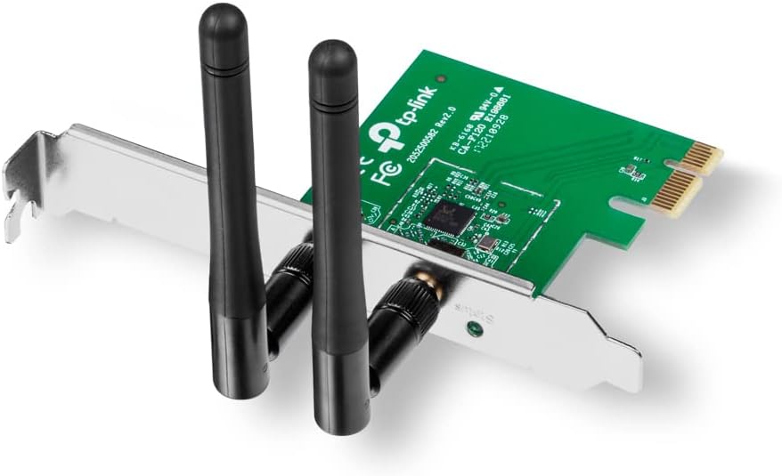 Tp-Link Wireless Network Card ,Green Black - TL-WN881ND
