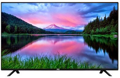 شاشة تلفزيون سمارت ايه تي ايه ، مقاس 55 بوصة ، ليد ، دقة 4K UHD