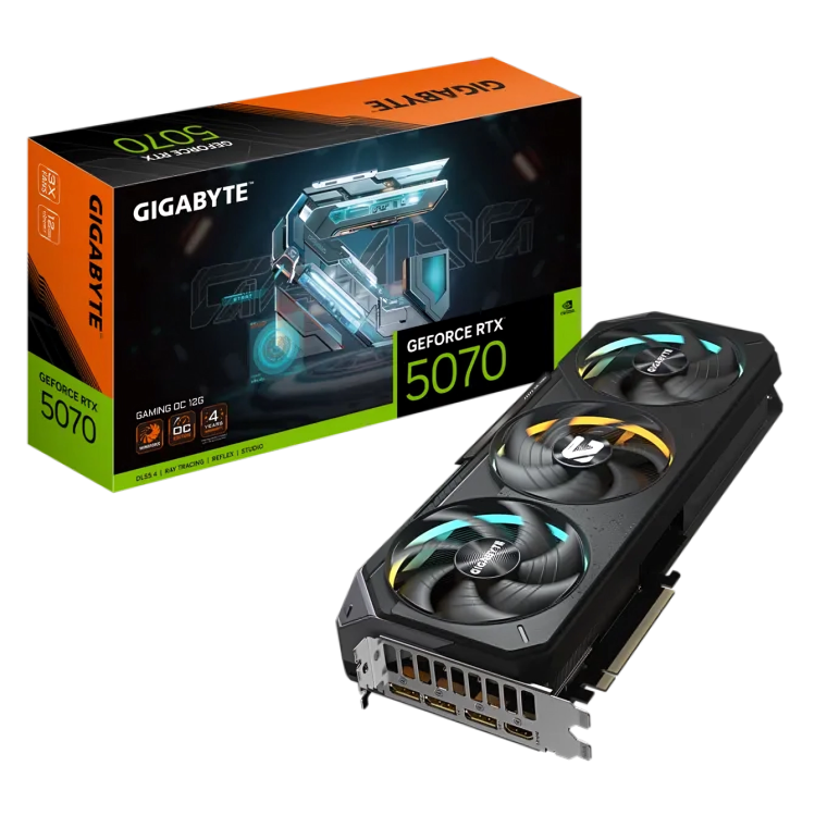 Gigabyte GeForce RTX 5070 Gaming OC Graphics Card - GV-N5070GAMING OC-12GD